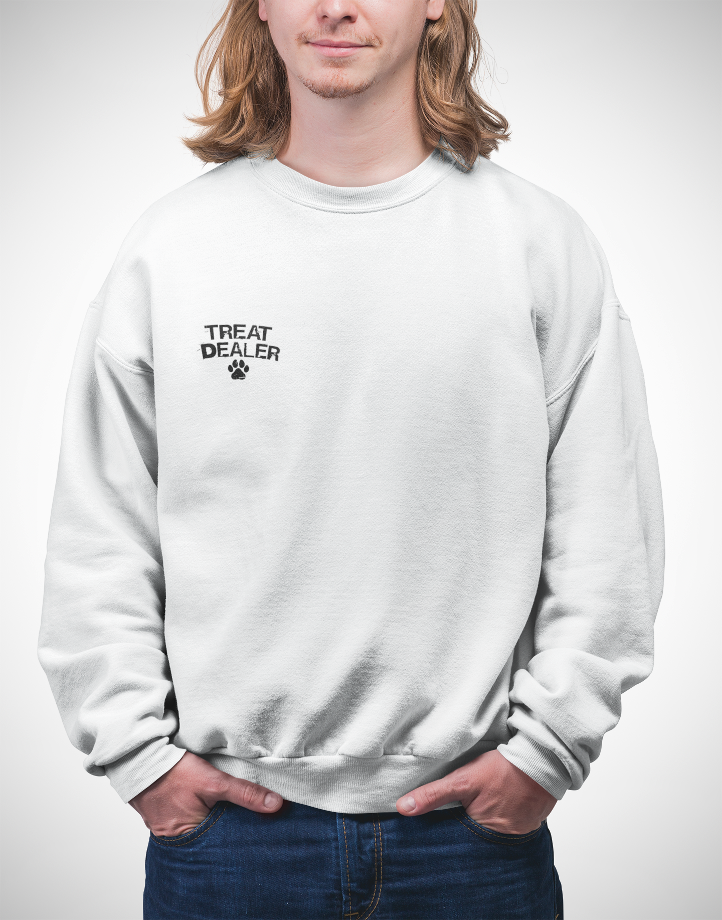 Pet Lover's Treat Dealer Crewneck Unisex Sweatshirt