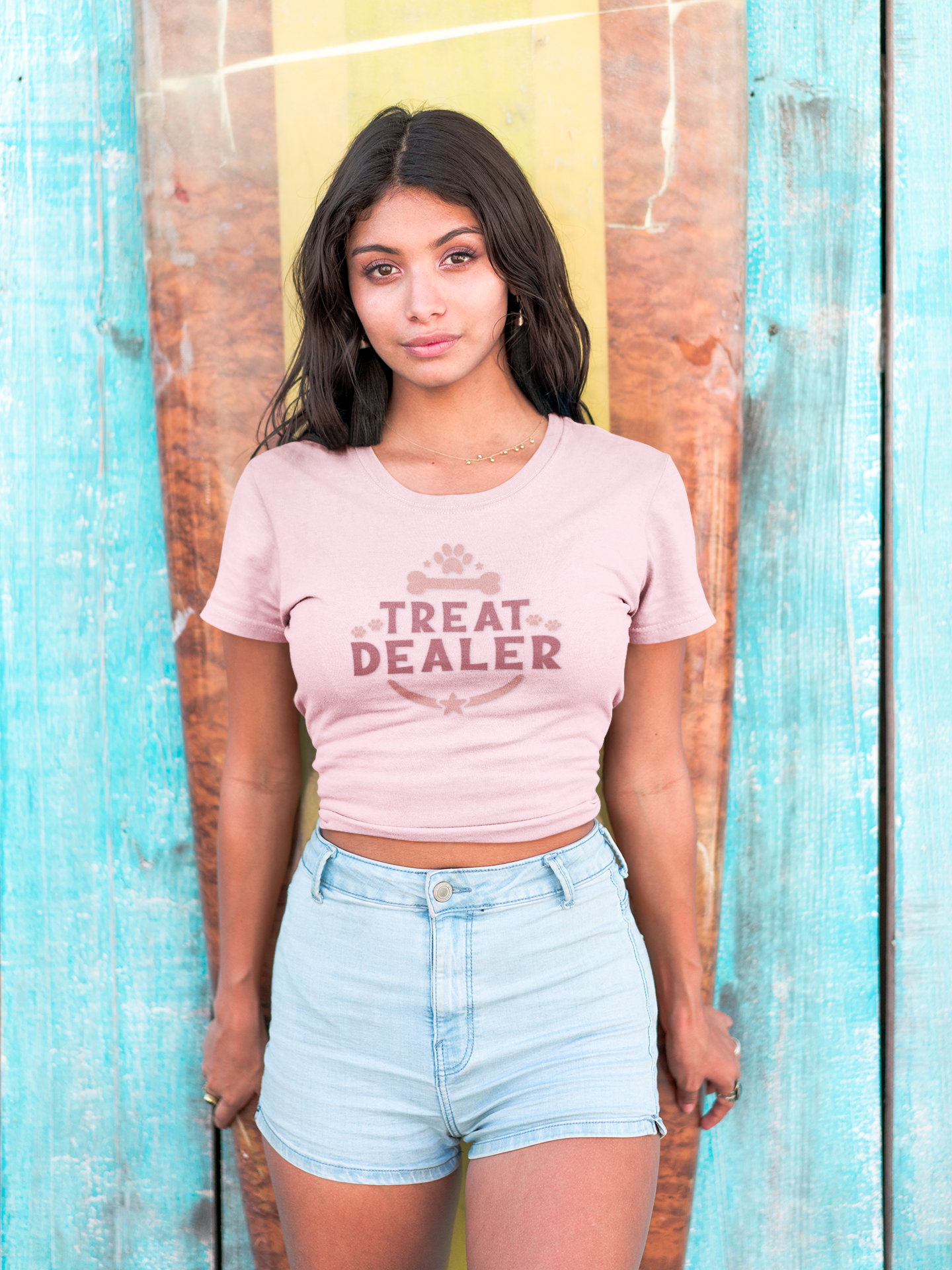 Cute Pet Lover Baby Tee, Treat Dealer Shirt, Funny Animal Tee, Gift for Dog Mom, Soft Cotton T-Shirt