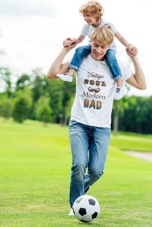 Vintage Soul Modern Dad T-shirt - Garment-Dyed Tee