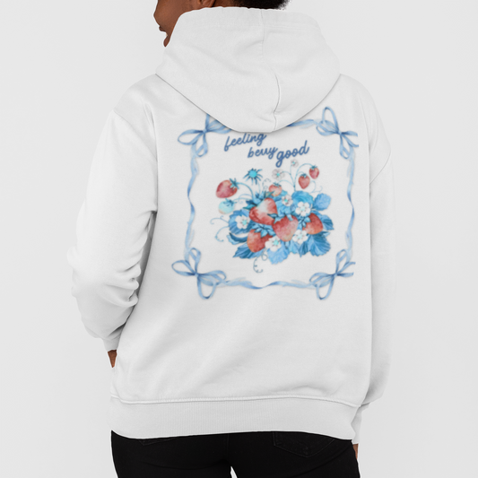 Feeling Good Floral Hoodie - Heavy Blend Sweatshirt