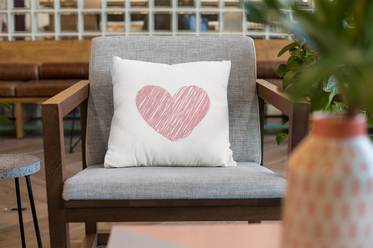 Custom Family Name White Throw Pillow – Personalized Home Decor with Last Name | Cozy Farmhouse Accent, Wedding Gift, Housewarming Keepsake