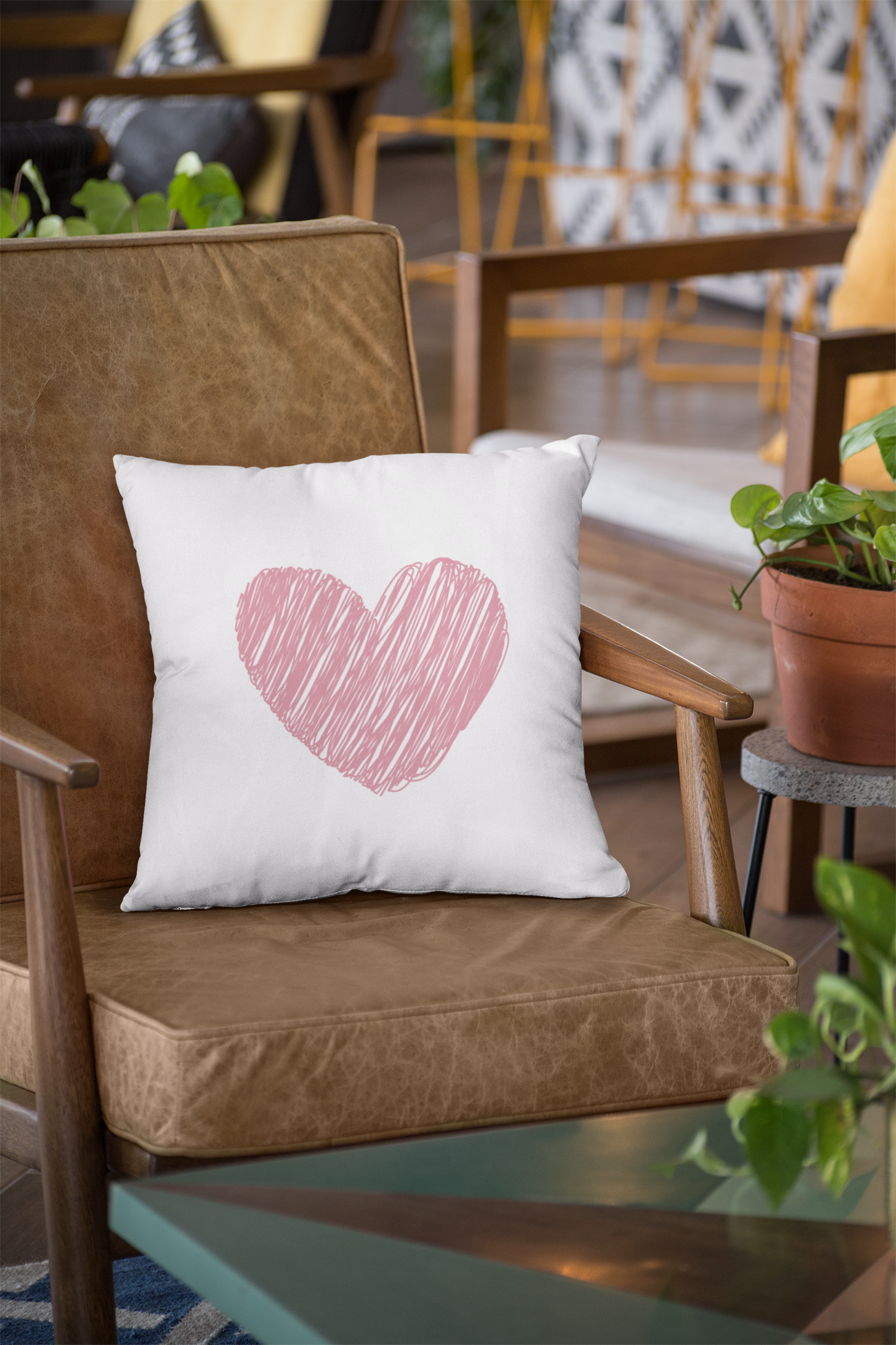 Custom Family Name White Throw Pillow – Personalized Home Decor with Last Name | Cozy Farmhouse Accent, Wedding Gift, Housewarming Keepsake