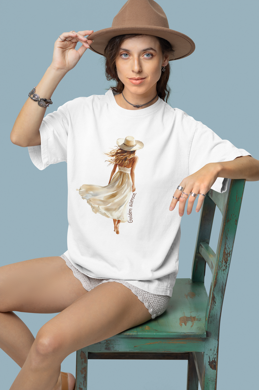 Custom Boho Chic T-Shirt | Watercolor Design | Personalized with Quote, Name & Location | Front or Back Print | Gift for Her