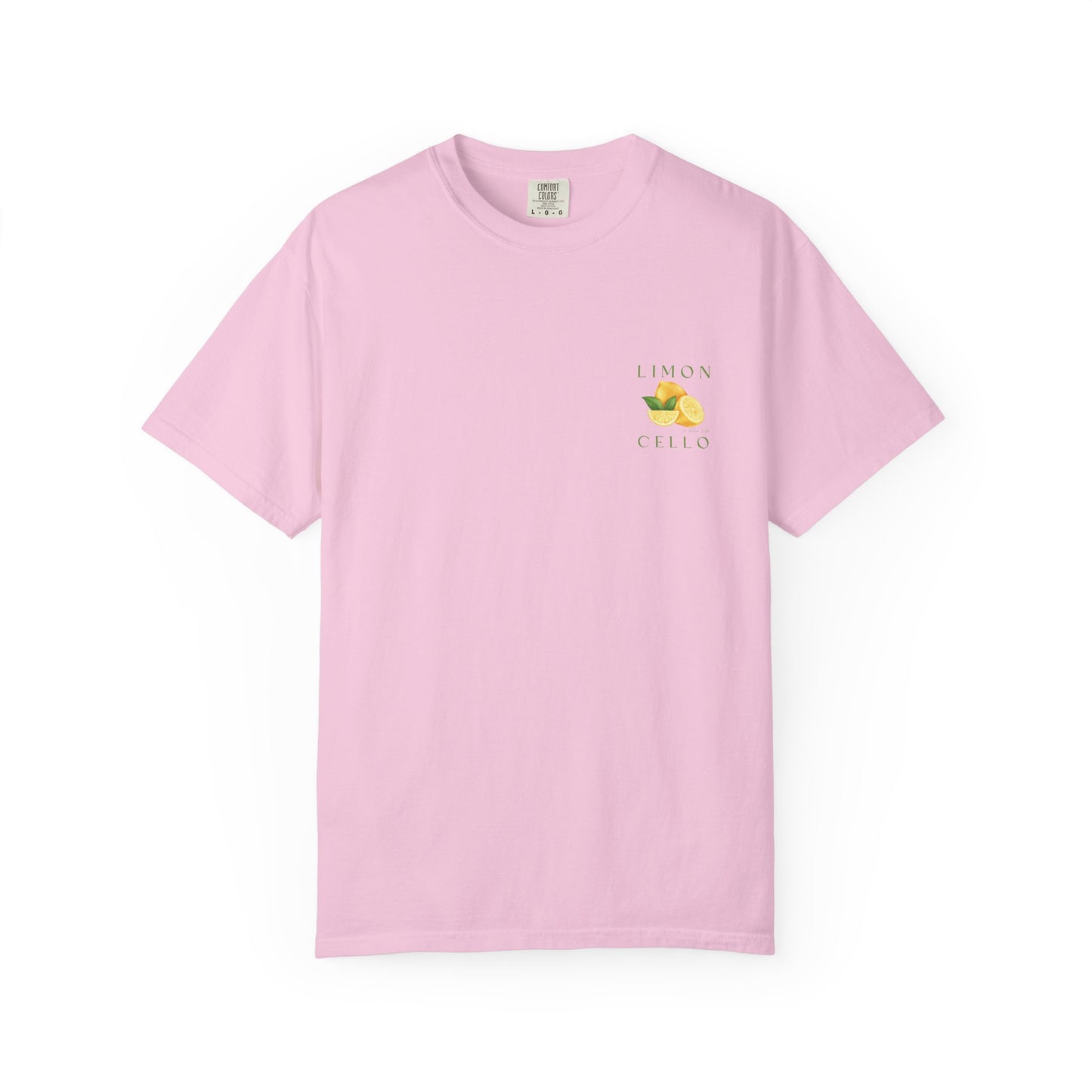 Limon Cello Unisex Garment-Dyed T-Shirt - Refreshing Citrus Graphic Tee