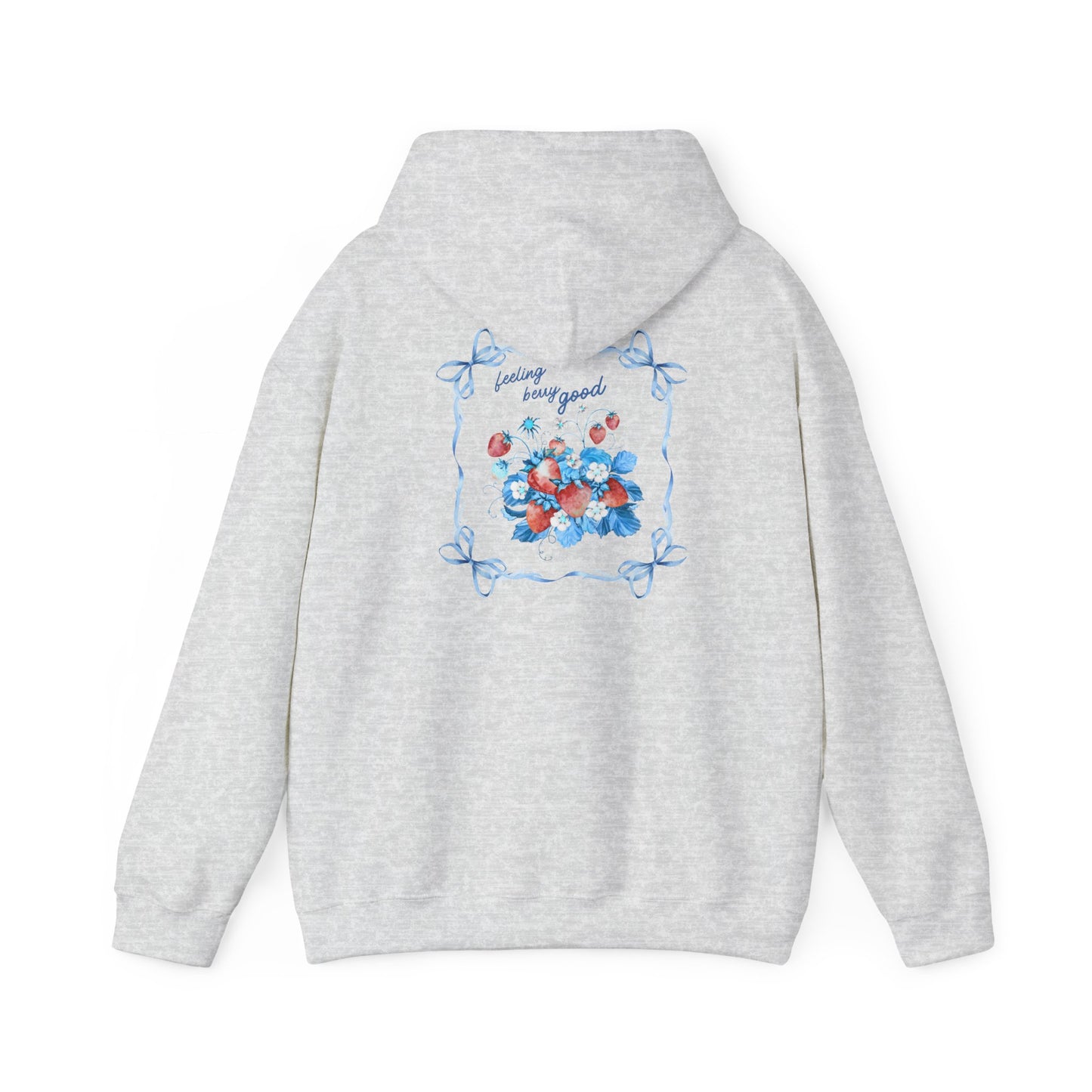 Feeling Good Floral Hoodie - Heavy Blend Sweatshirt