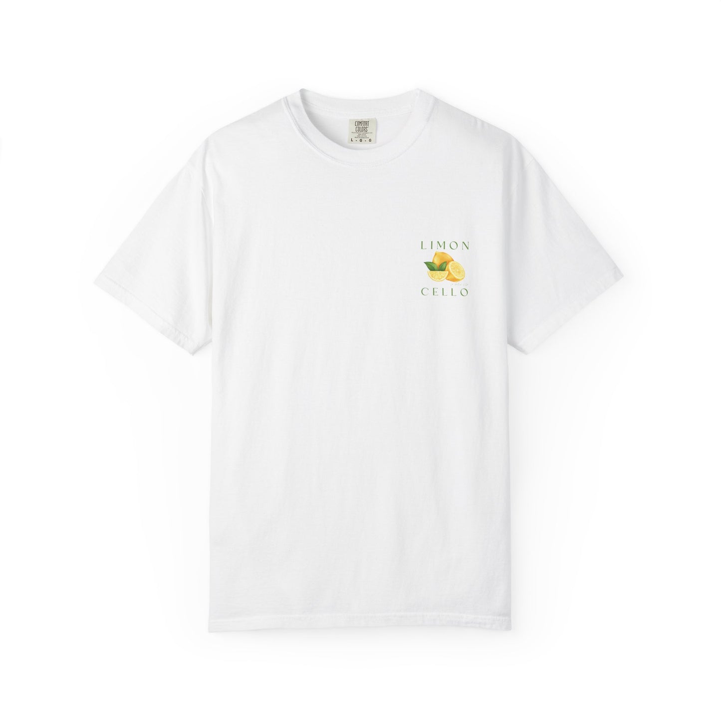 Limon Cello Unisex Garment-Dyed T-Shirt - Refreshing Citrus Graphic Tee