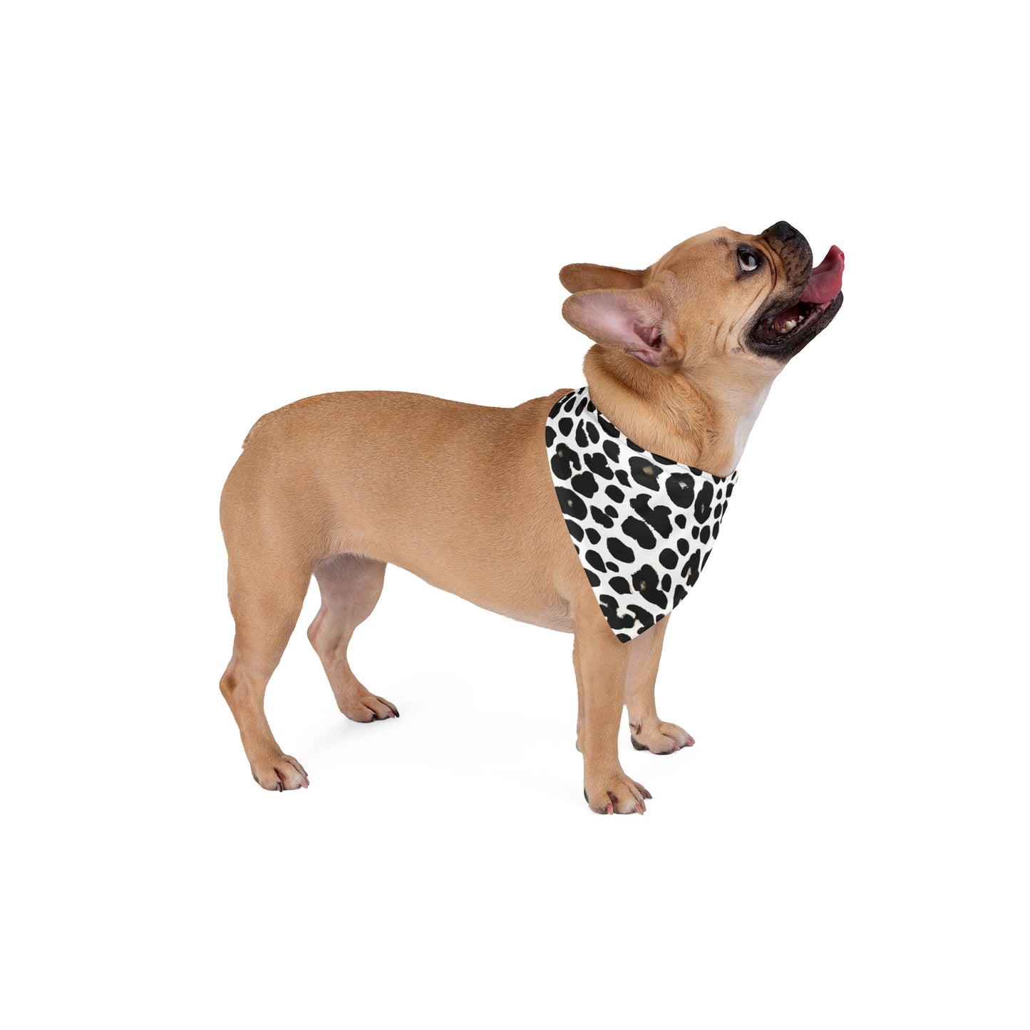 Trendy Pet Bandana - Stylish Leopard Print Accessory for Dogs & Cats