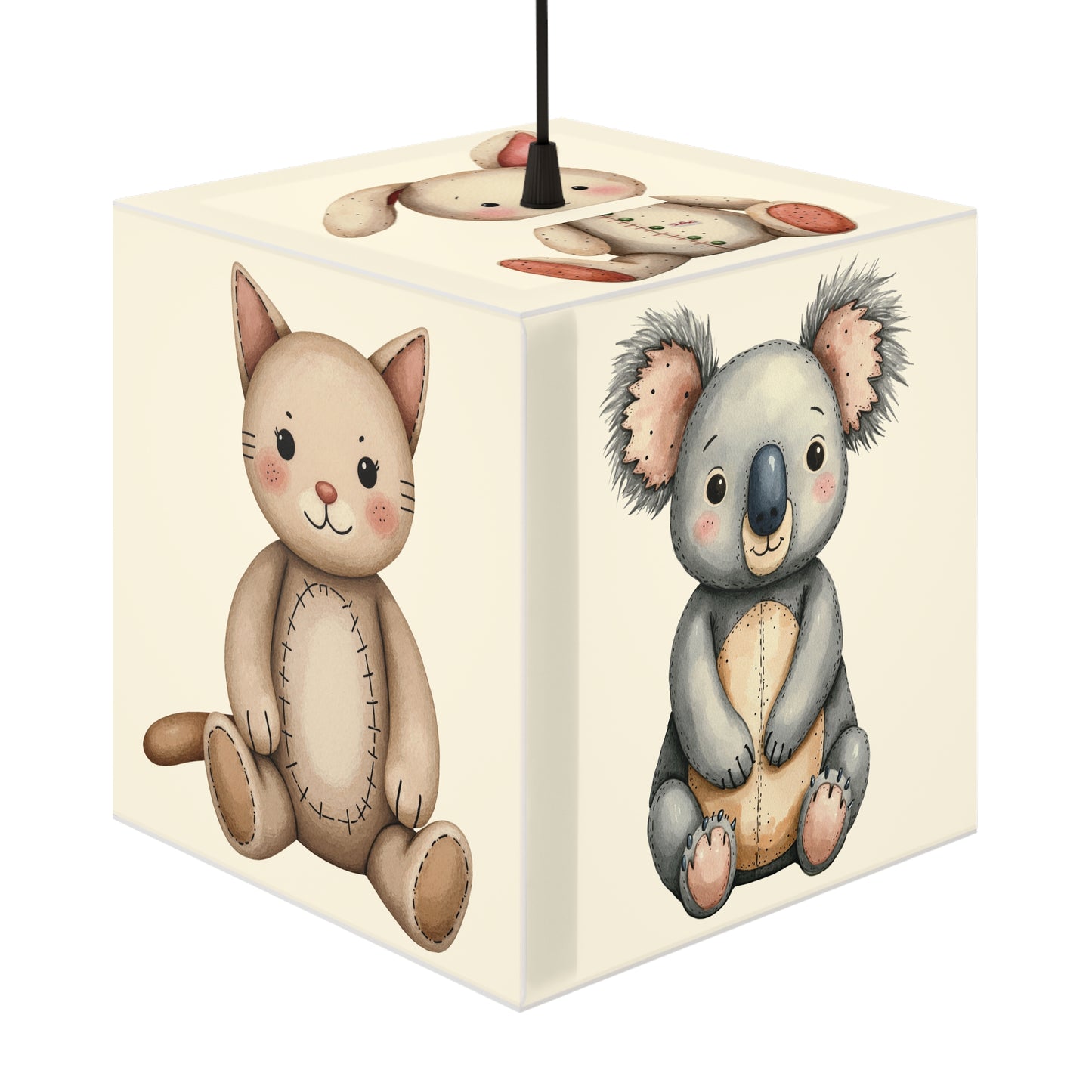 Cute Animals Light Cube Lamp - Kids' Room Decor