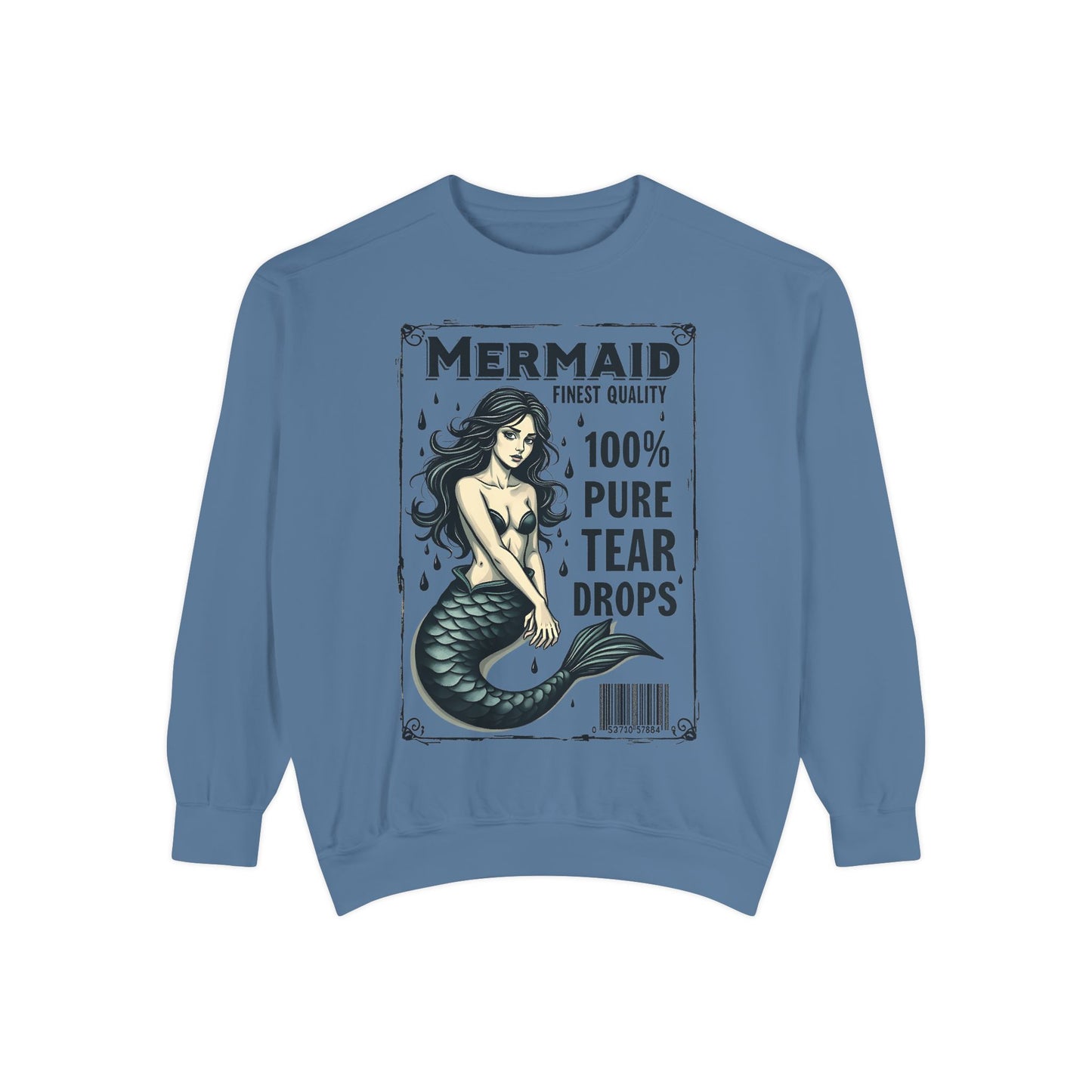 Pure Teardrops Mermaid Sweatshirt | Cool Unisex Design & Comfort