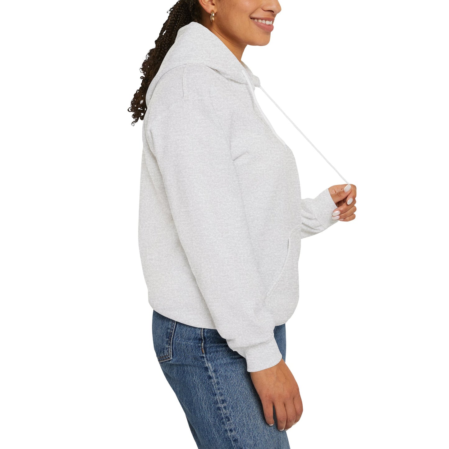 Feeling Good Floral Hoodie - Heavy Blend Sweatshirt