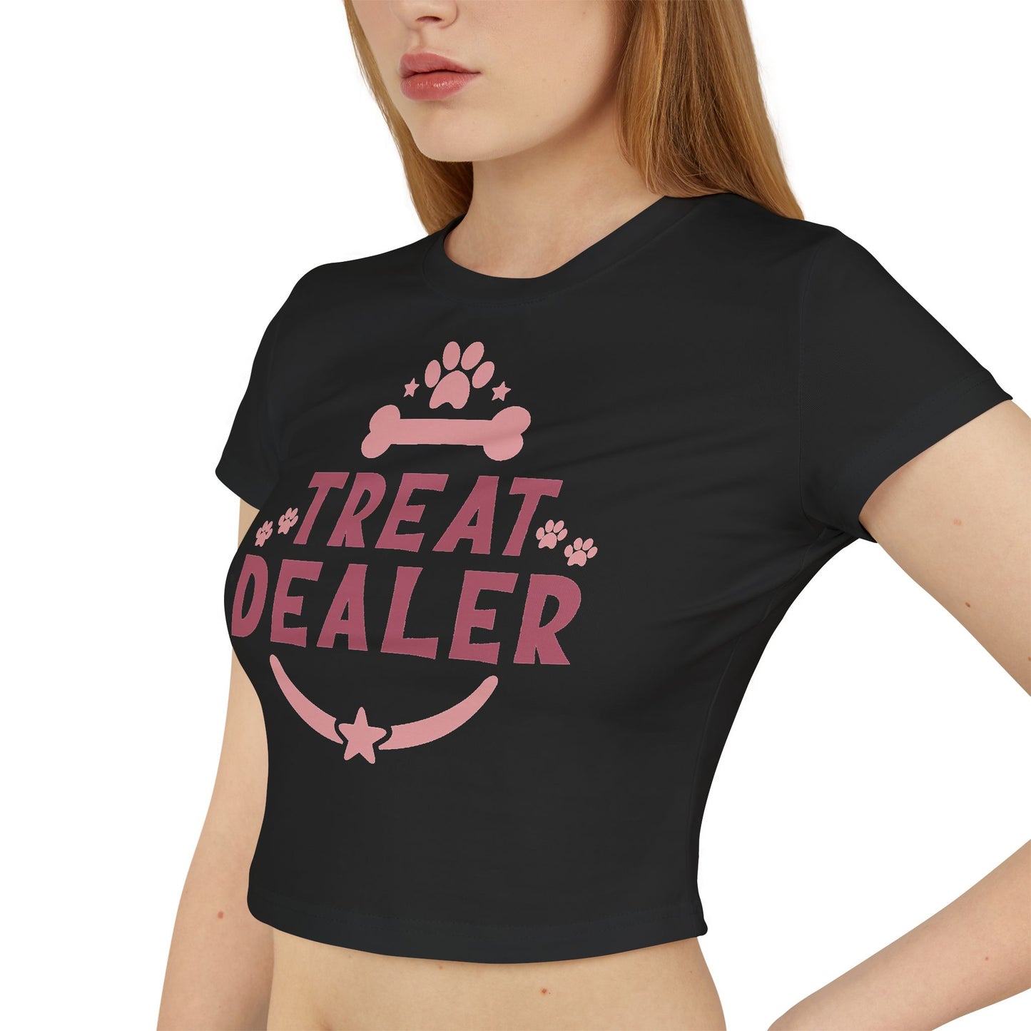 Cute Pet Lover Baby Tee, Treat Dealer Shirt, Funny Animal Tee, Gift for Dog Mom, Soft Cotton T-Shirt