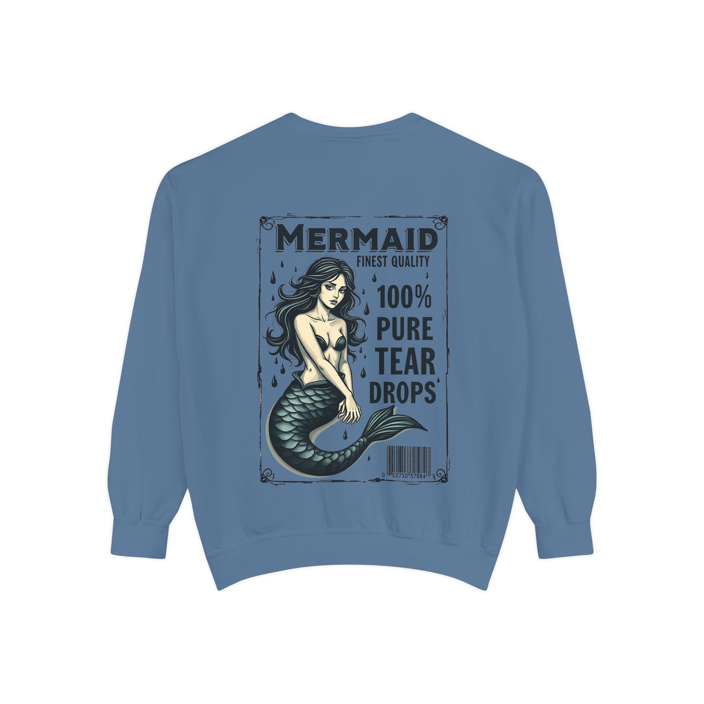 Pure Teardrops Mermaid Sweatshirt | Cool Unisex Design & Comfort