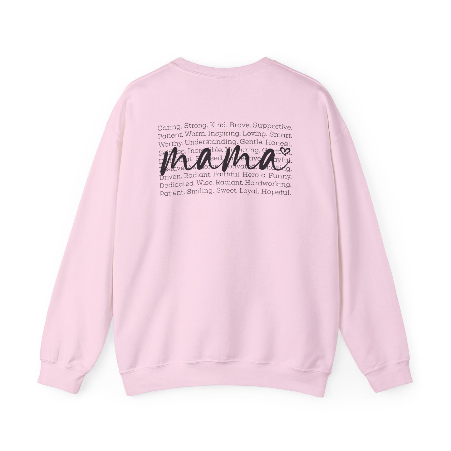 Mama Love Crewneck Sweatshirt - Heavy Blend, EST 2023, Perfect for Mother's Day and Everyday Comfort / Customisable