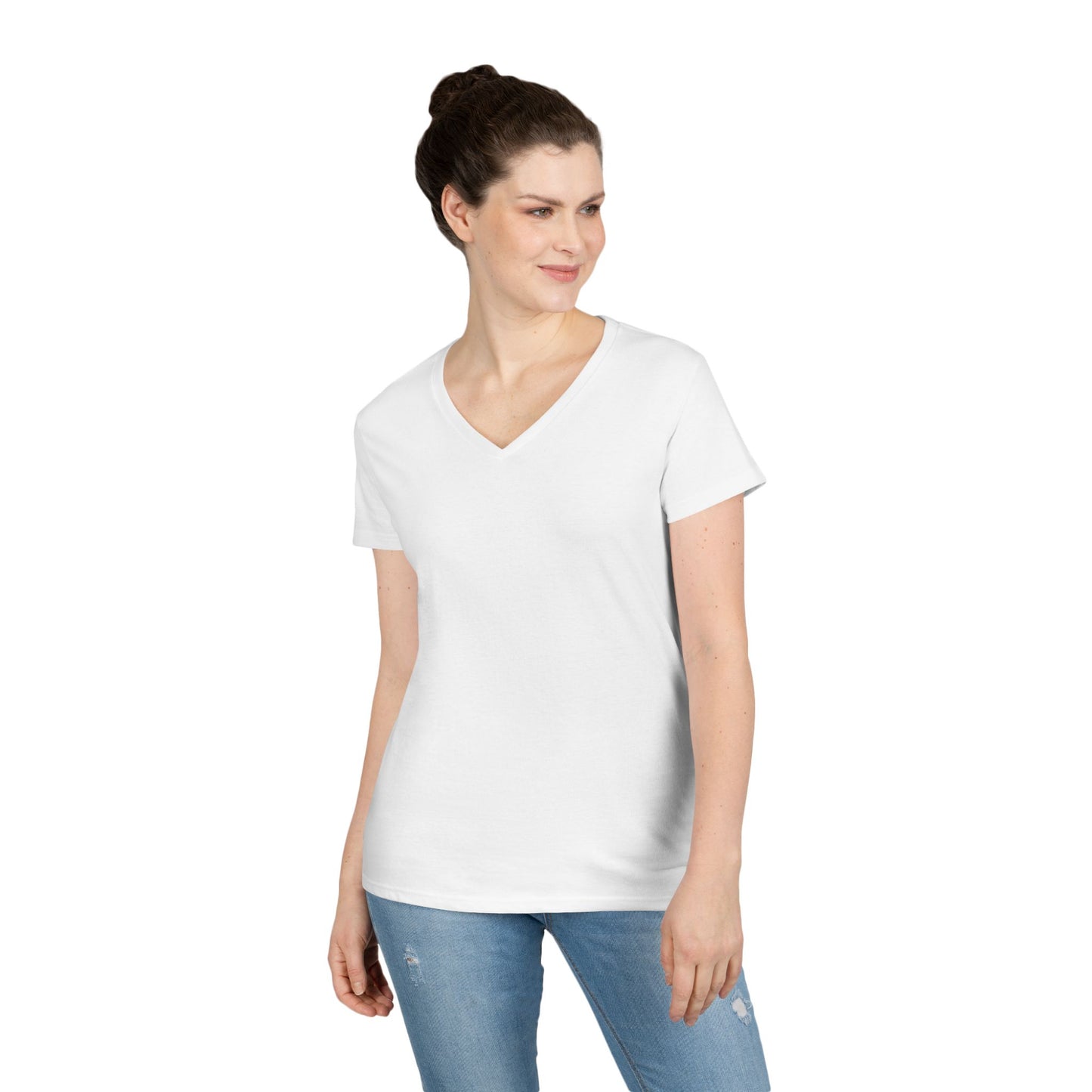 Floral V-Neck T-Shirt - Loving You Good - Casual Comfort for Women