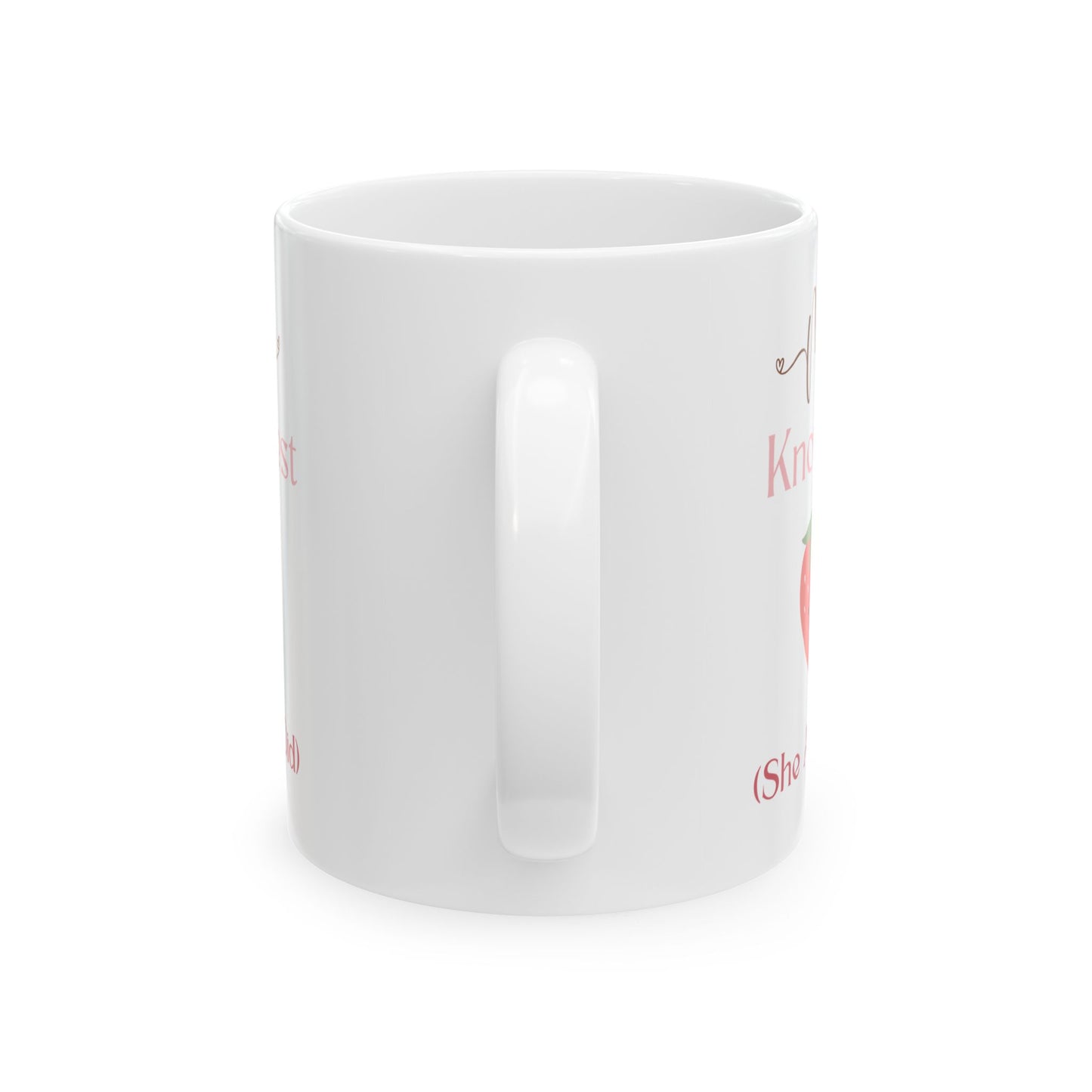 Inspirational Ceramic Mug - "Mom Knows Best (She Always Did)" - Perfect Gift for Mother's Day