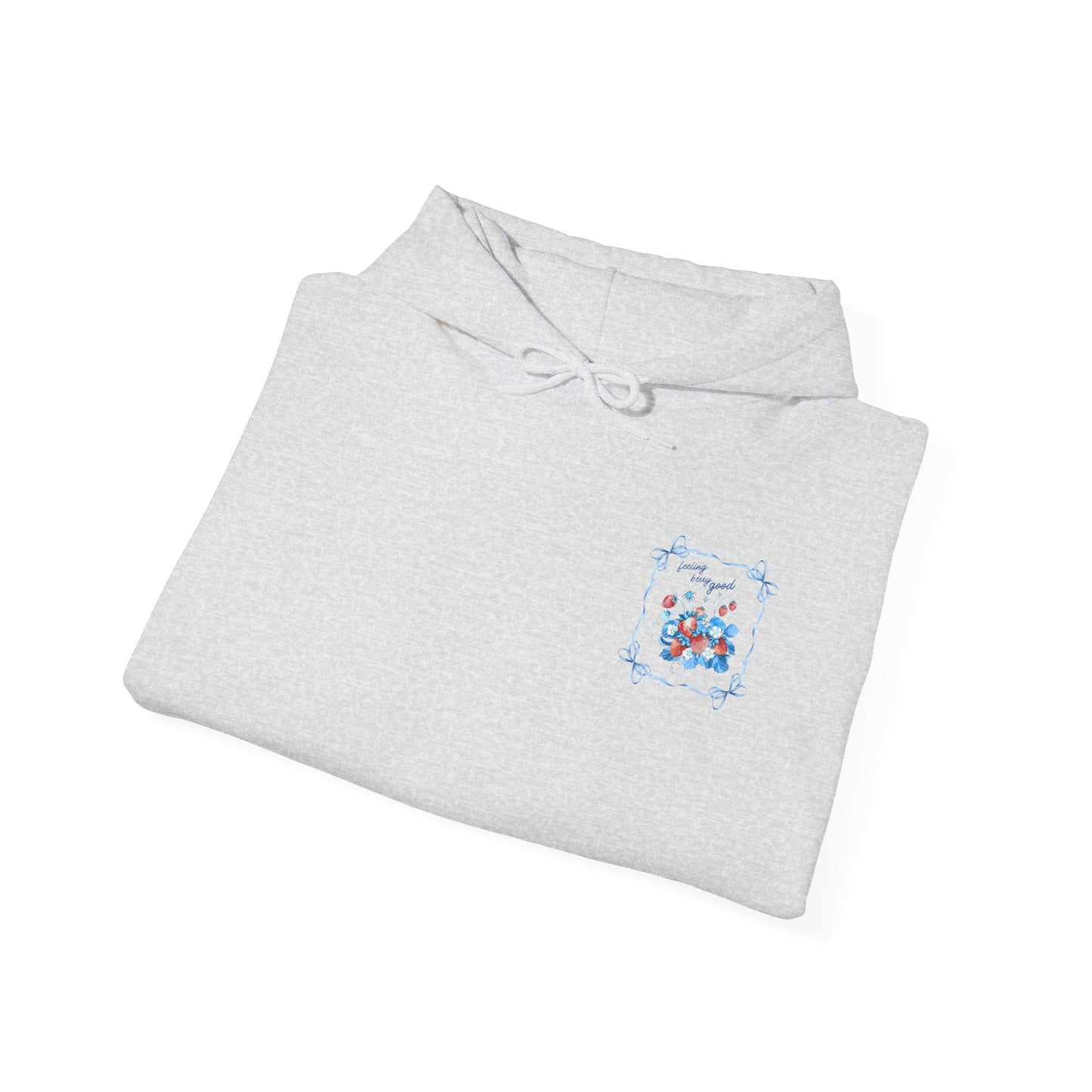 Feeling Good Floral Hoodie - Heavy Blend Sweatshirt