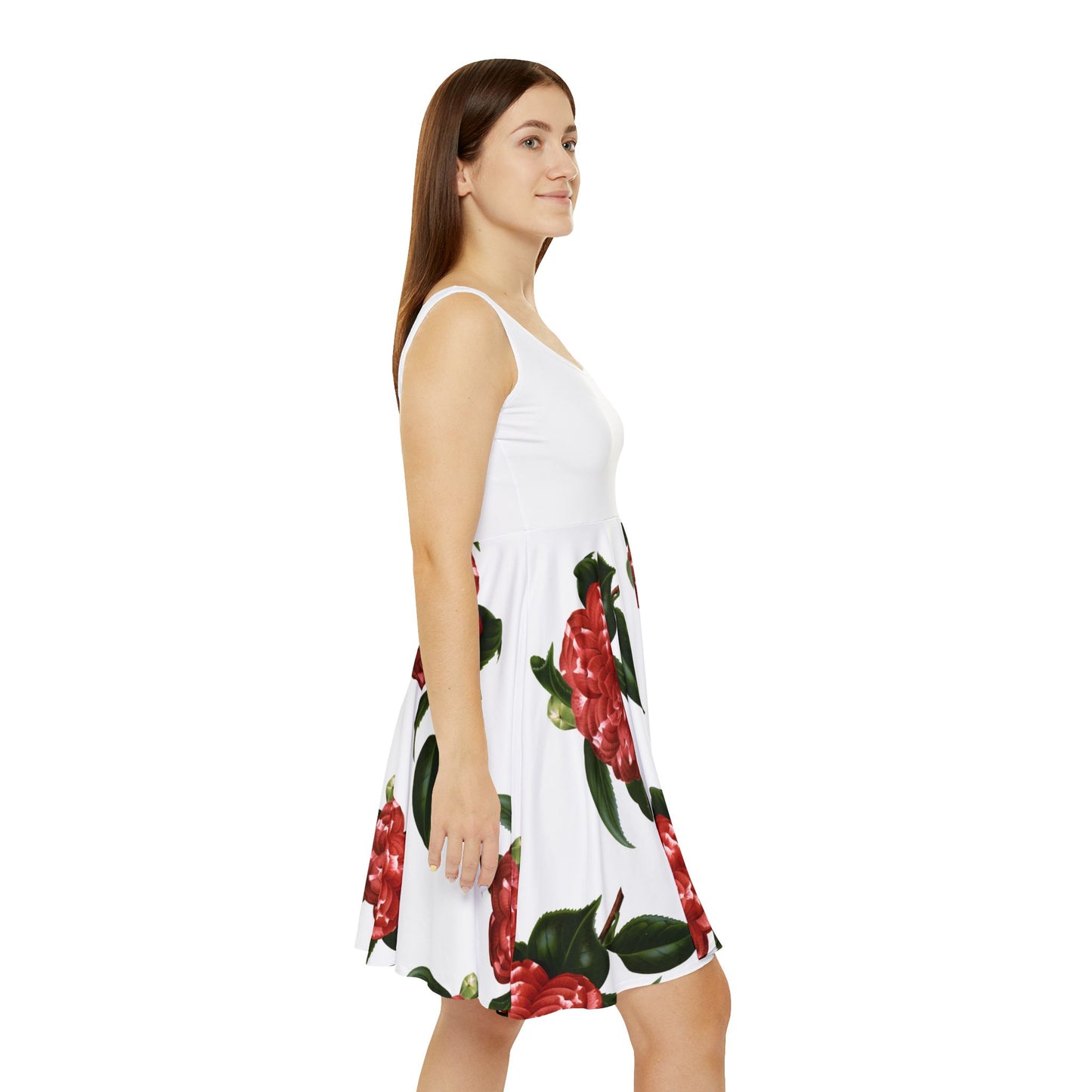 Floral Women's Skater Dress - Perfect for Summer Parties and Gatherings