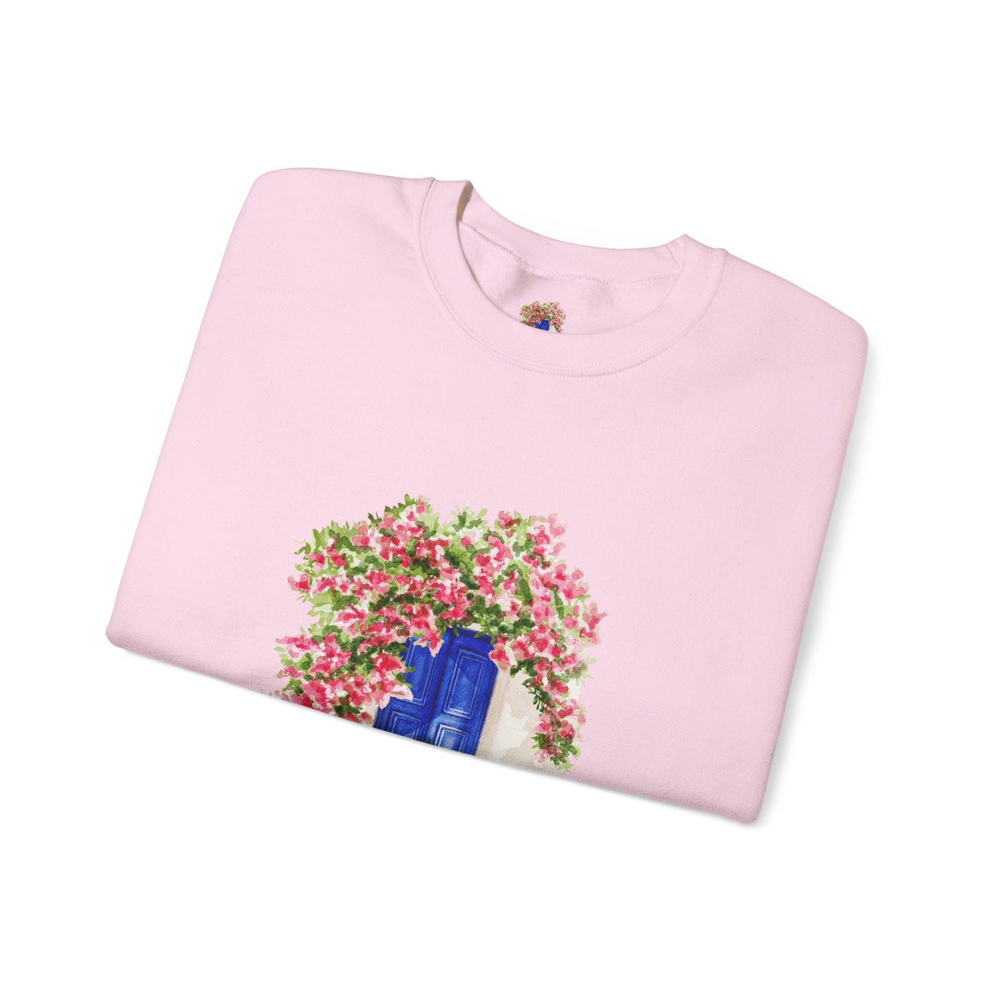 Bougainvillea Dream Sweatshirt – Cozy Girl Crewneck with Floral Design