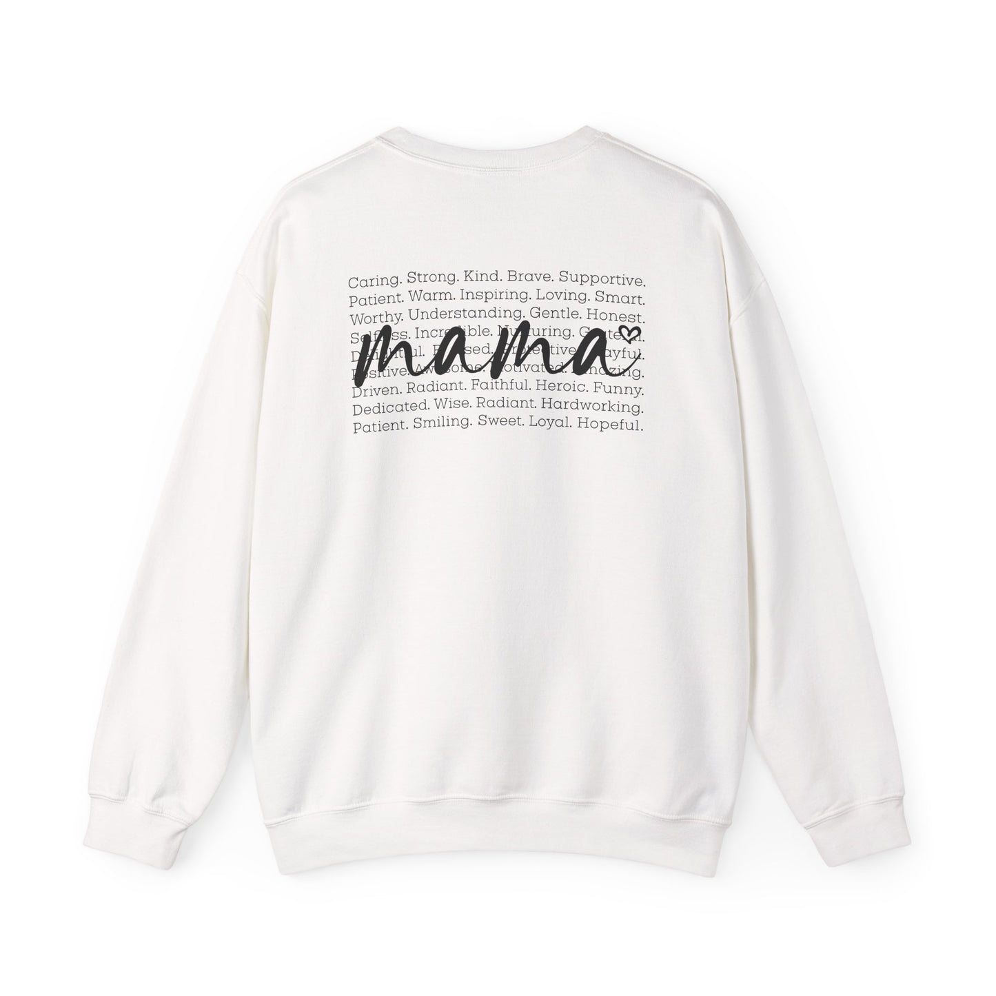 Mama Love Crewneck Sweatshirt - Heavy Blend, EST 2023, Perfect for Mother's Day and Everyday Comfort / Customisable
