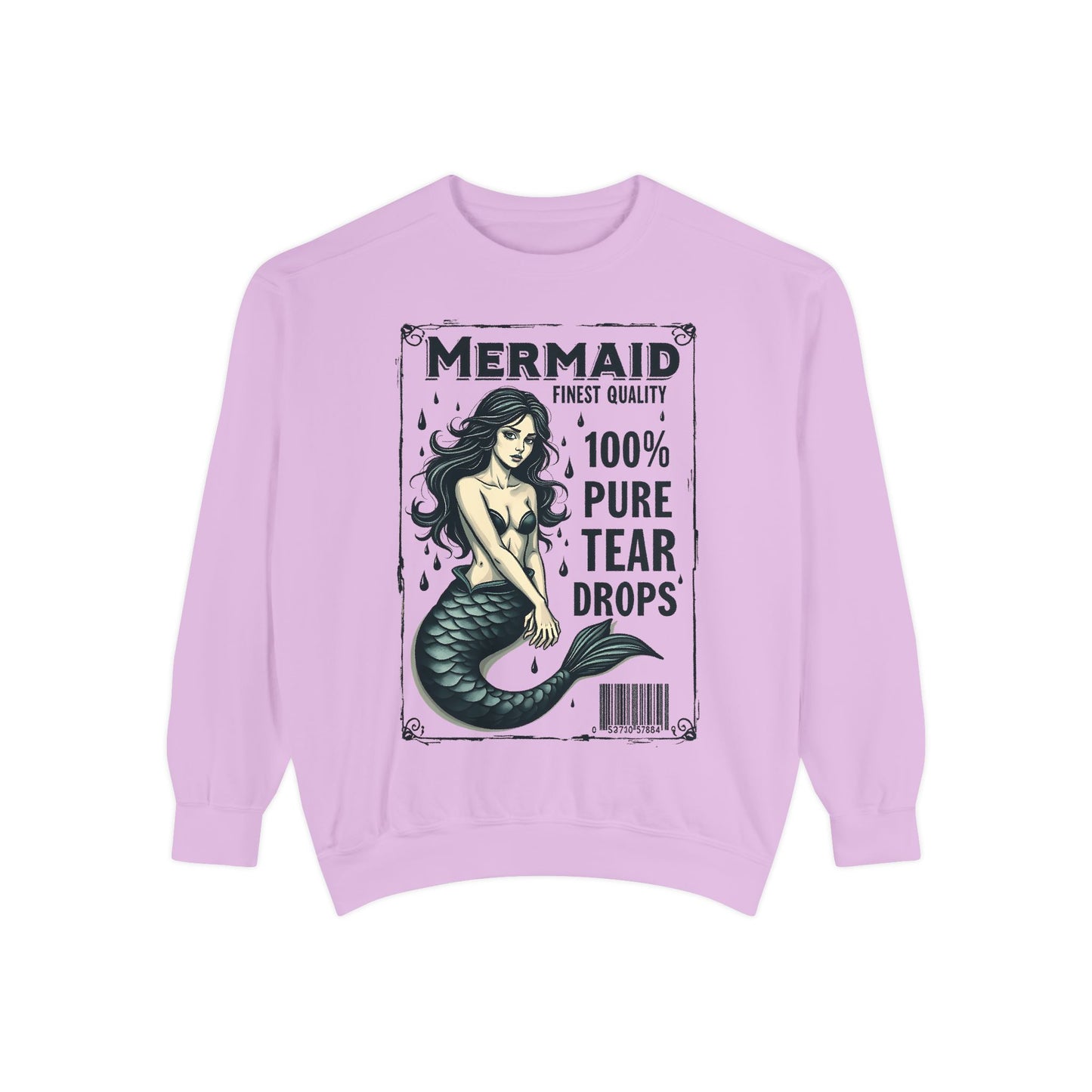 Pure Teardrops Mermaid Sweatshirt | Cool Unisex Design & Comfort